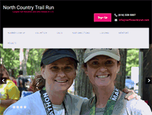 Tablet Screenshot of northcountryrun.com